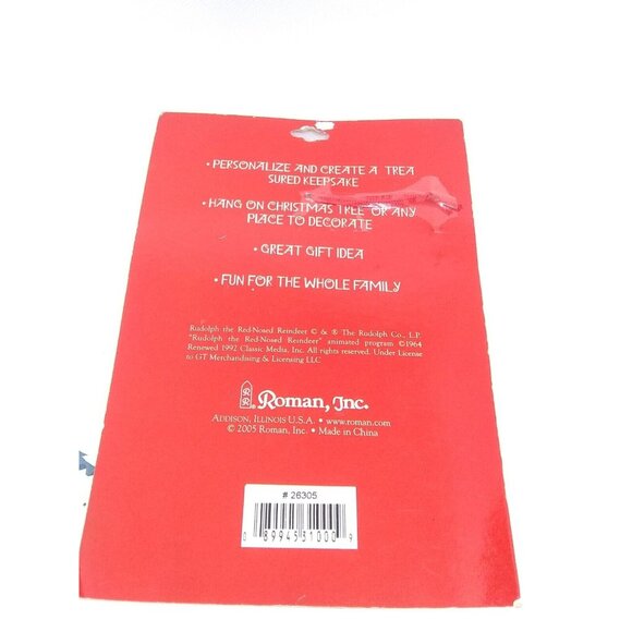 2005 Rudolph The Rednose Reindeer Abominable Snowman Ornament - Picture 3 of 8